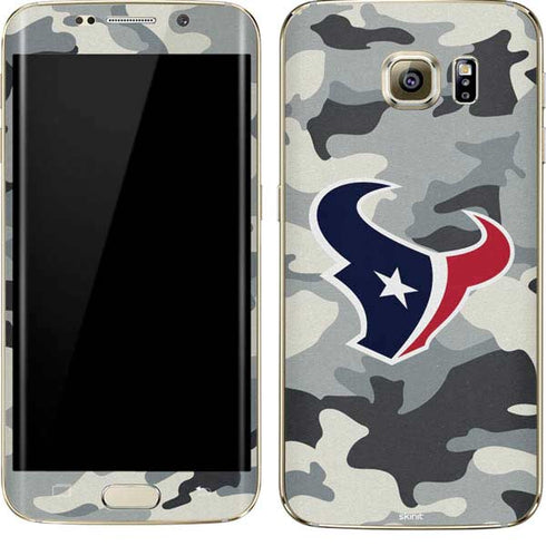 NFL Houston Texans Camo Galaxy S7 Edge Skin